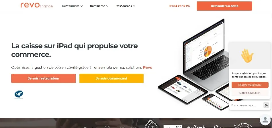 logiciel caisse restaurant revofrance