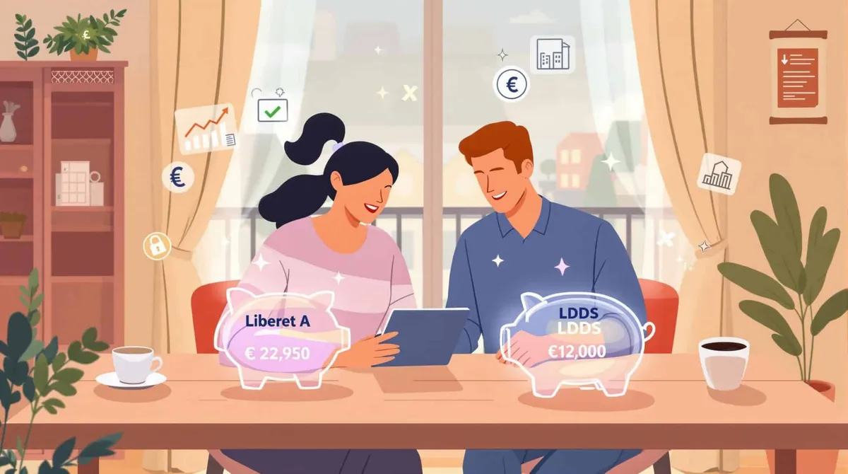 Comparatif des plafonds et rendements : Livret A vs LDDS