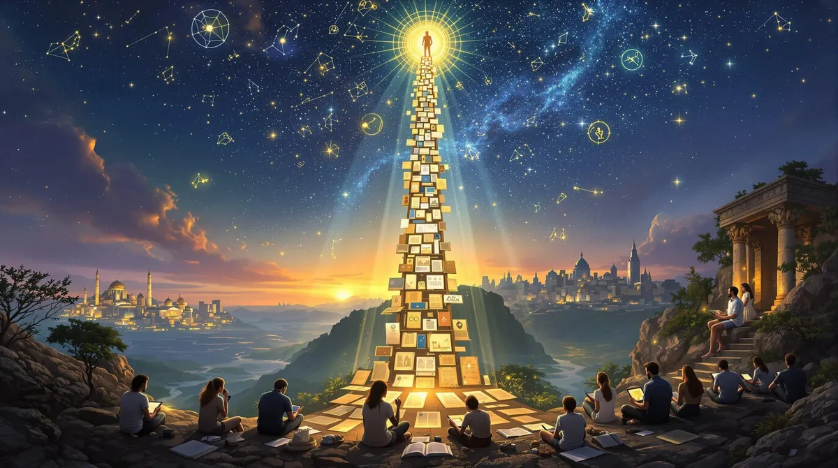 L'échelle de Jacob : enrichissement intellectuel et engagement communautaire dans un blog structuré